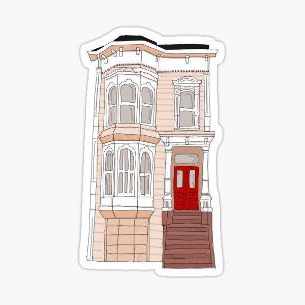 The Tanner house Sticker
