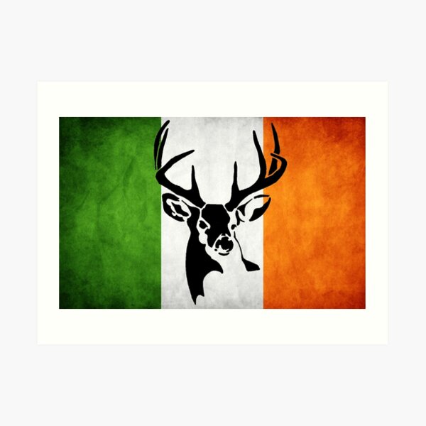 Irish Deer Art Prints Redbubble