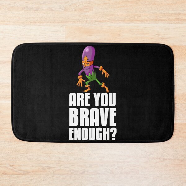 Item preview, Purple Eggplant Hero Are You Brave Enough? Foodietoon Superhero Aubergine Brinjal designed and sold by ProjectX23.