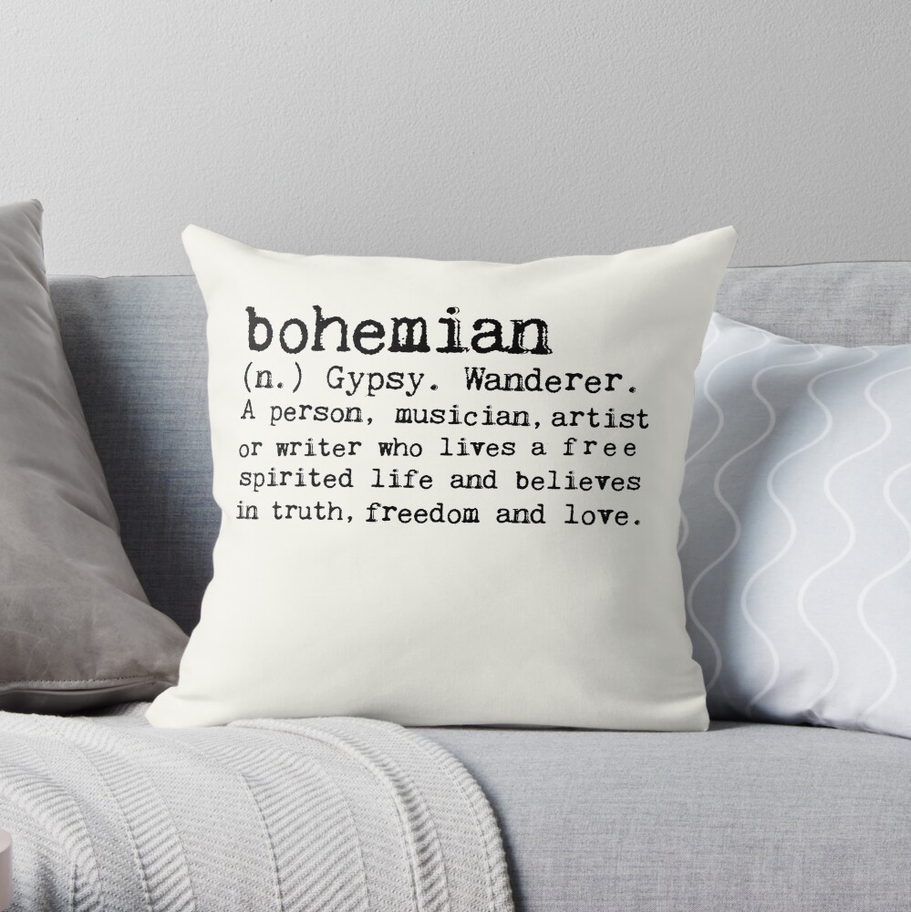 Bohemian Throw Pillow