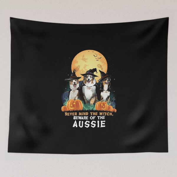 Item preview, Aussie and Halloween Funny Gift  designed and sold by TeeDoozy.