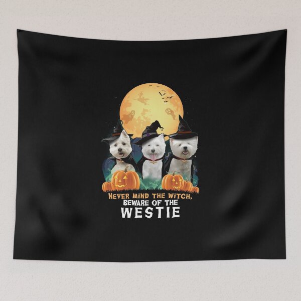 Item preview, Westie and Halloween Funny Gift  designed and sold by TeeDoozy.