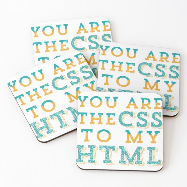 Item preview, You are the CSS to my HTML!  designed and sold by Lady Eva's Shop.