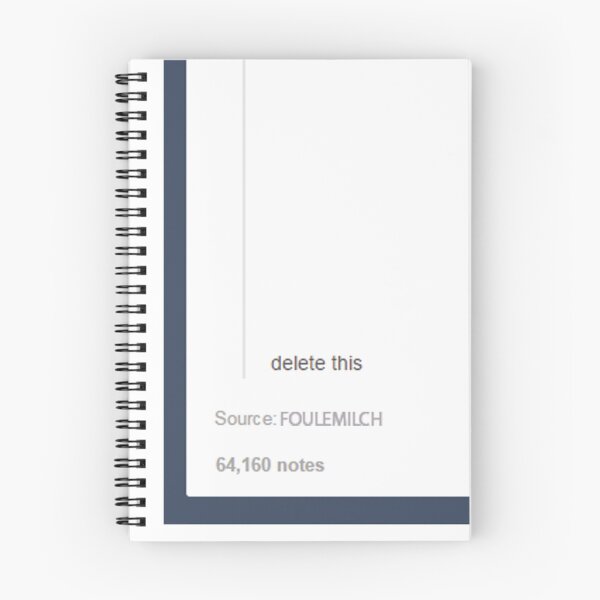 Item preview, Tumblr - Delete This Post. designed and sold by foulemilch.