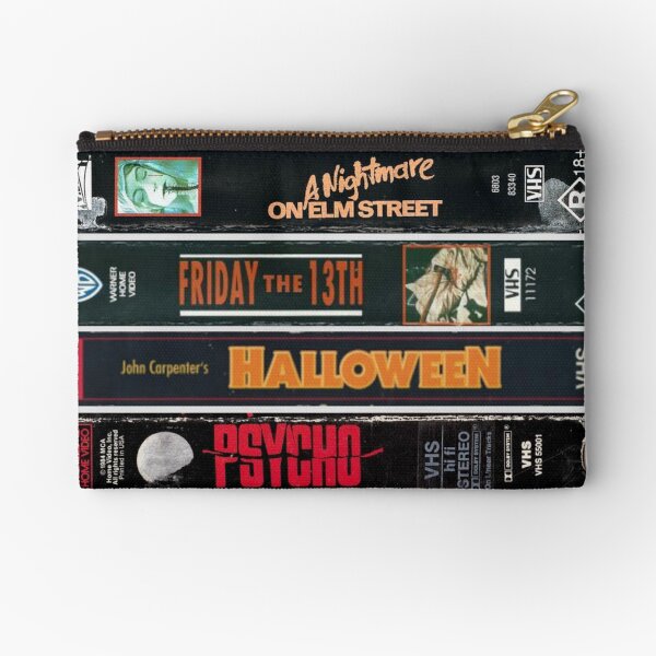 Classic Horror Movies Zipper Pouch