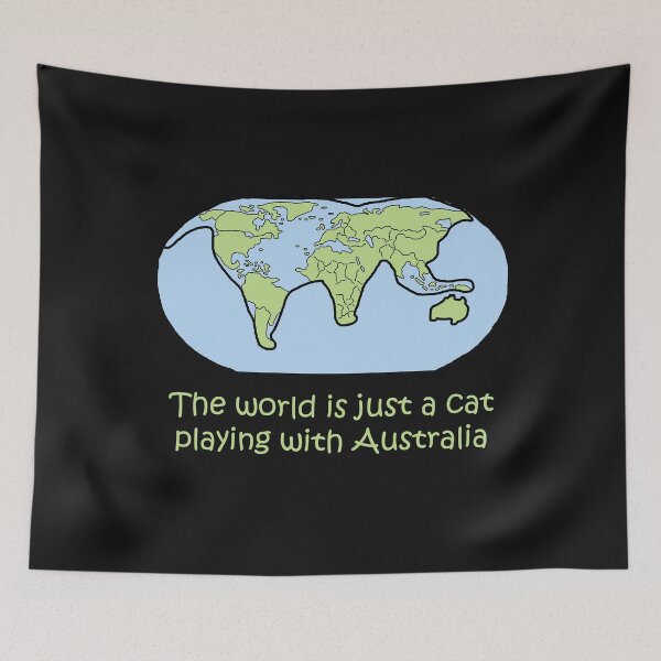 Item preview, cat world map globe gift shirt designed and sold by eiwo87.