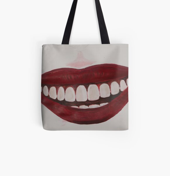 Keep Smiling :) All Over Print Tote Bag