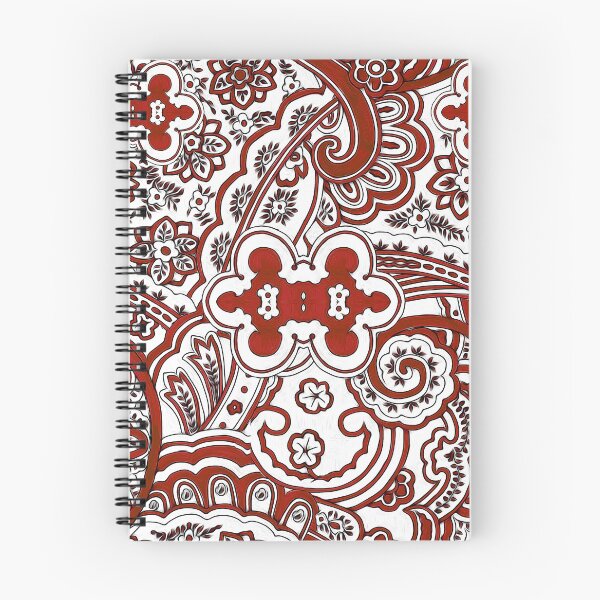 Item preview, Red Paisley Swirls designed and sold by MelindaLedsome.