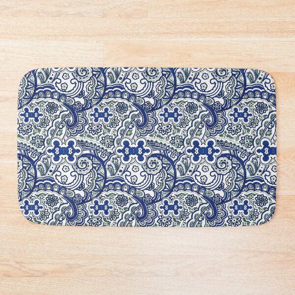 Item preview, Blue Paisley Swirls designed and sold by MelindaLedsome.