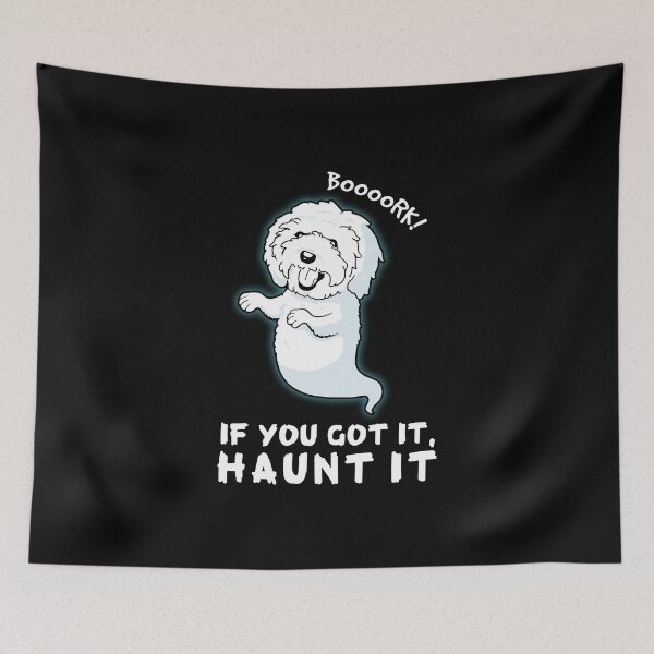 Item preview, Funny Labradoodle Ghost Halloween  designed and sold by TeeDoozy.