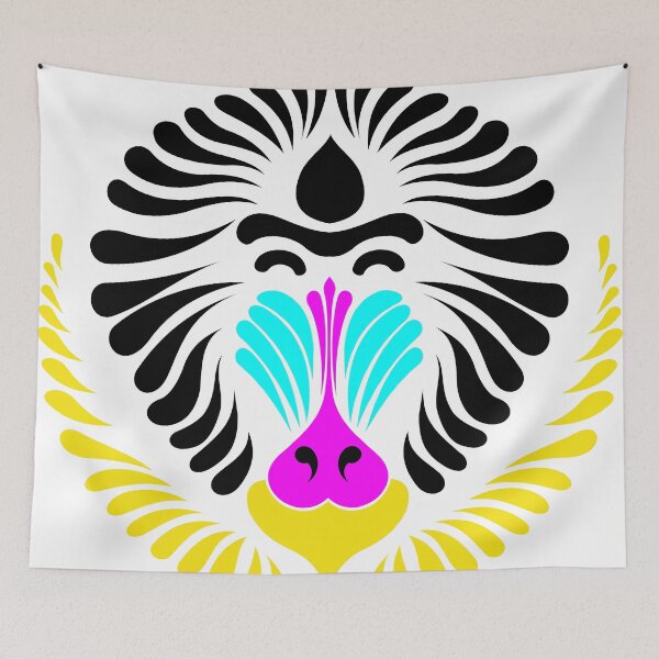 Item preview, CMYK Mandrill designed and sold by JRPrairieBoy.
