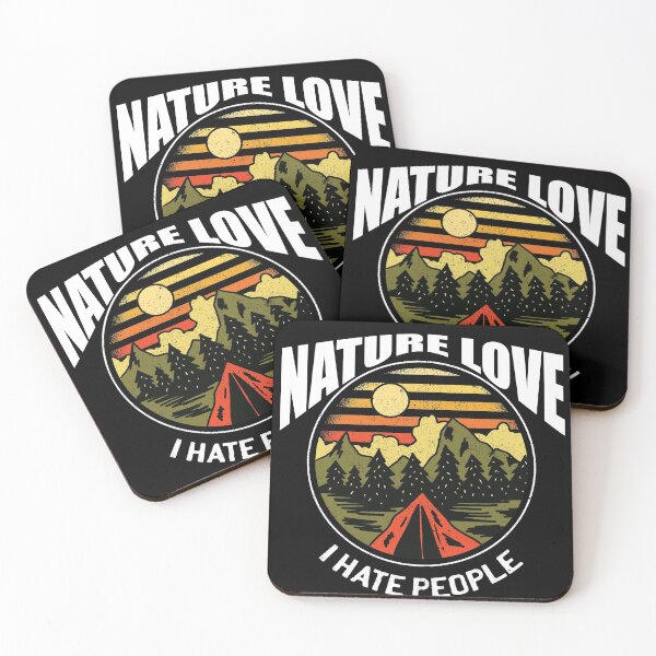Item preview, Nature love, i hate people sayings designed and sold by shurikaner.