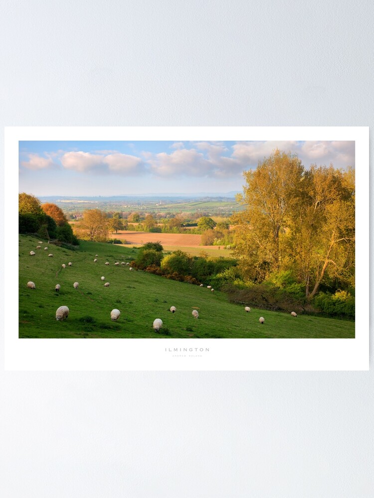 Alternate view of Ilmington, Warwickshire Poster