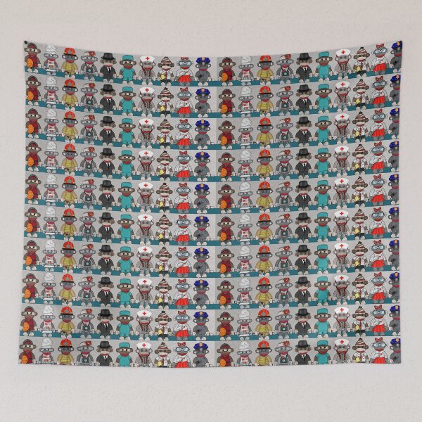 Item preview, Monkey Business Sock Monkeys  designed and sold by Jeweliegwen.