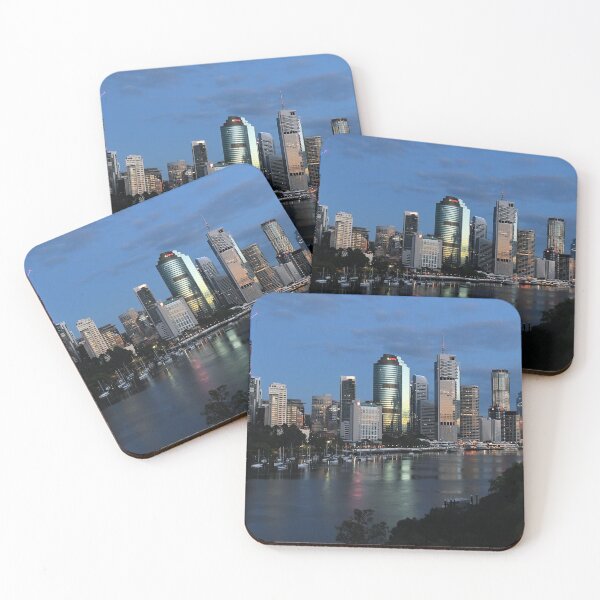 Item preview, Brisbane City At Dawn. Queensland, Australia designed and sold by Ralph de Zilva.