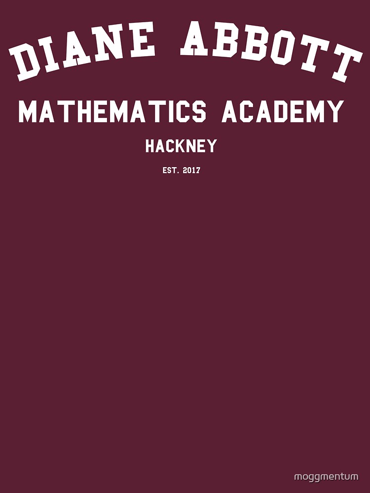 DIANE ABBOTT MATHEMATICS ACADEMY by moggmentum