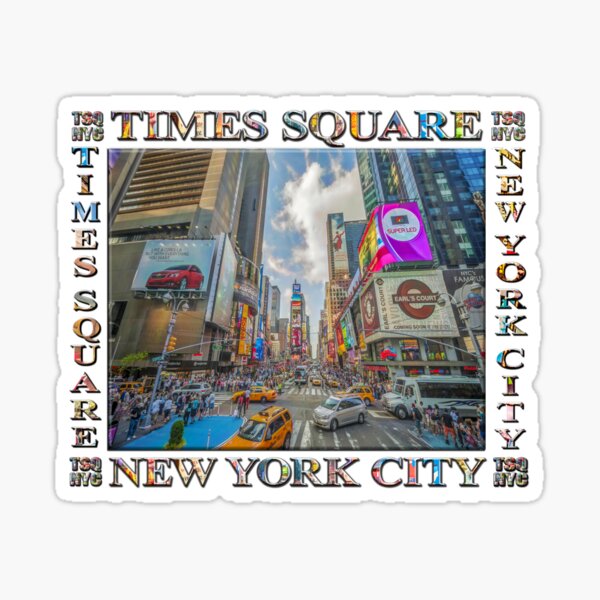 Item preview, Times Square Traffic designed and sold by Ray's Photos & Art.