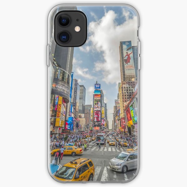Times Square Traffic I iPhone Soft Case
