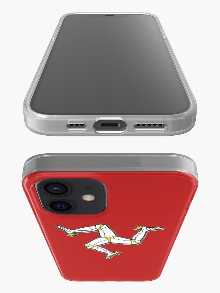 Alternate view of Isle Of Man 3 Legs Of Man Traditional Manx Flag Celtic Triskelion iPhone Case & Cover
