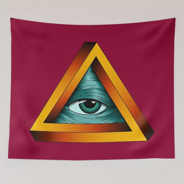 Item preview, Salty-Dog American Traditional All-seeing Eye designed and sold by salty-dog.