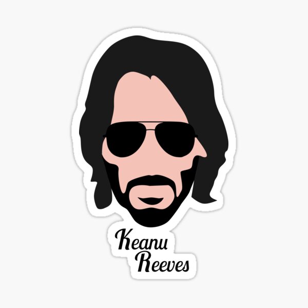 Keanu Reeves Stickers | Redbubble