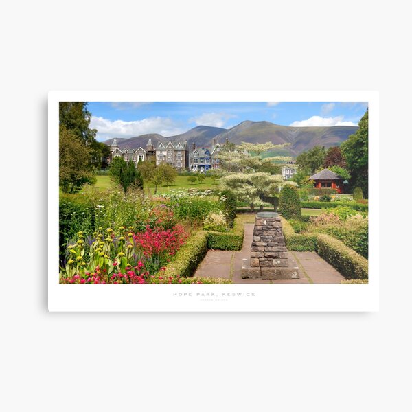 Hope Park, Keswick Metal Print
