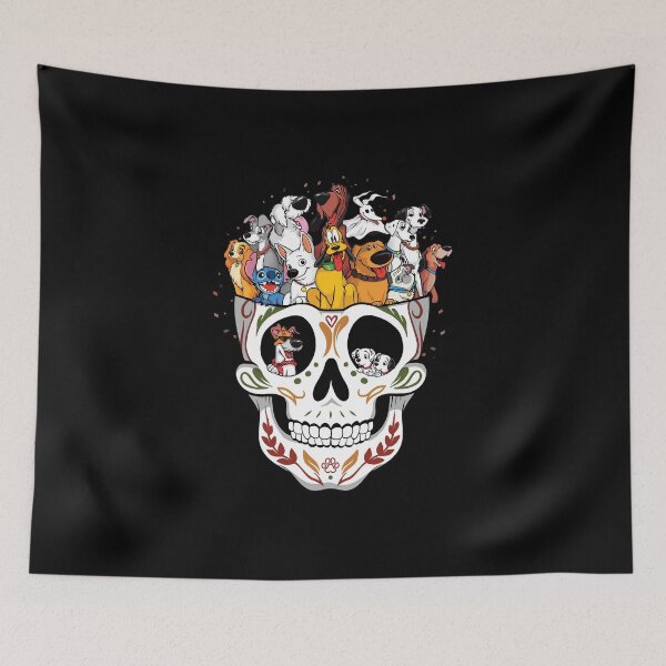 Item preview,  Dogs and Skull designed and sold by TeeDoozy.