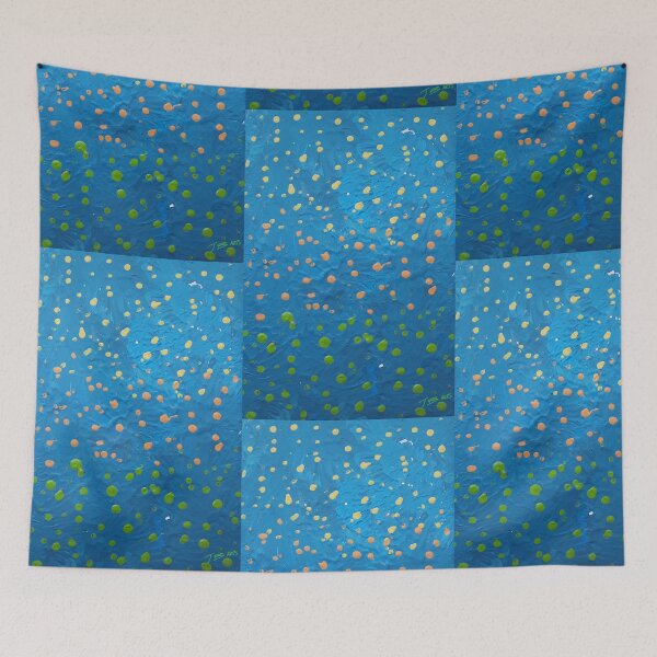 Item preview, colored drops in the sky design by JB.Arts designed and sold by JBArts2019.