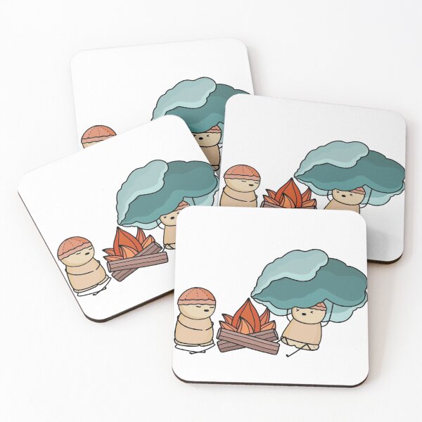 Item preview, Camping Sticker Smoke In Face designed and sold by Ben McKenzie.