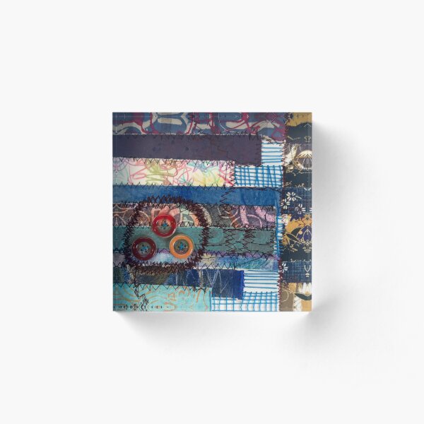 The Circular Nature of Magnetism Acrylic Block