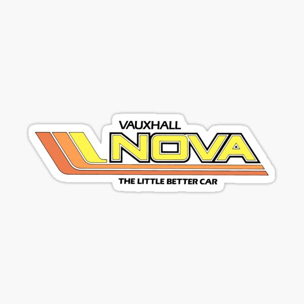 Vauxhall Nova Stickers Redbubble