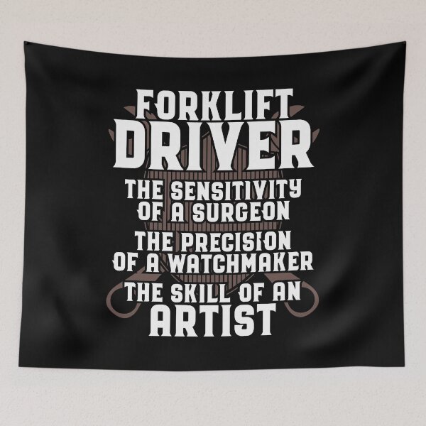 Item preview, Forklift Driver/Forklift Operator/Gift/Present designed and sold by Krautshirts.