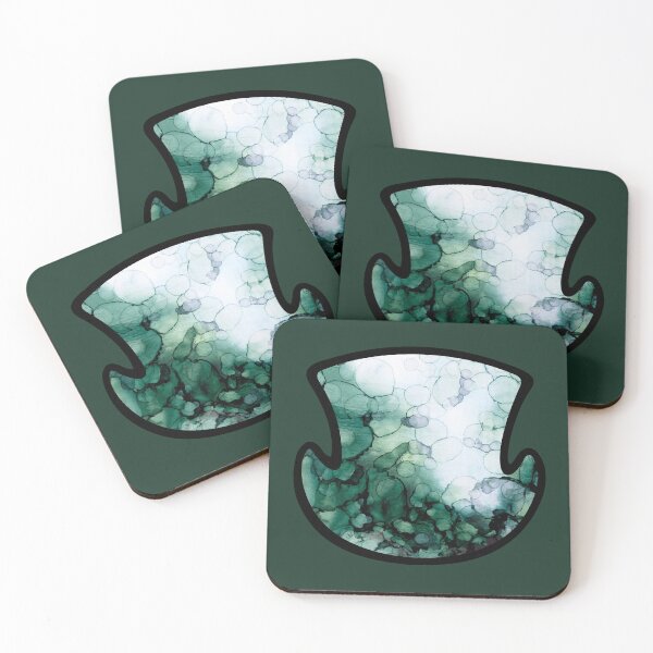 Item preview, Abstract Green Dreamscape Hat Graphic designed and sold by rathershiny.