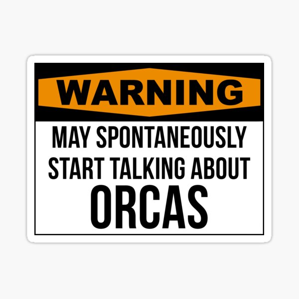 Item preview, Orcas designed and sold by silverorlead.