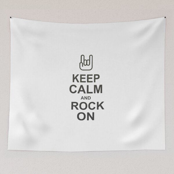 Item preview, Keep Calm And Rock On designed and sold by Animatedddition.
