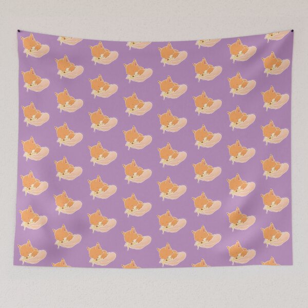 Item preview, Sleeping Fox on Human hands designed and sold by Khotekmei.