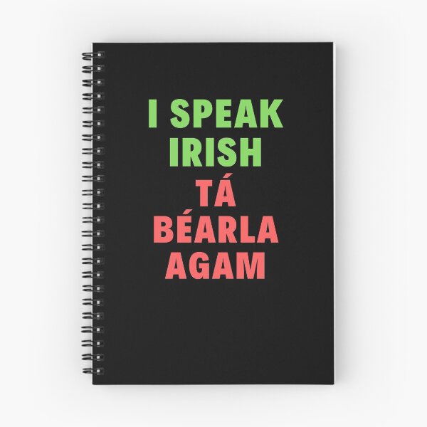 Item preview, Bilingual English Irish - I Speak Irish Ta Bearla Agam designed and sold by isstgeschichte.
