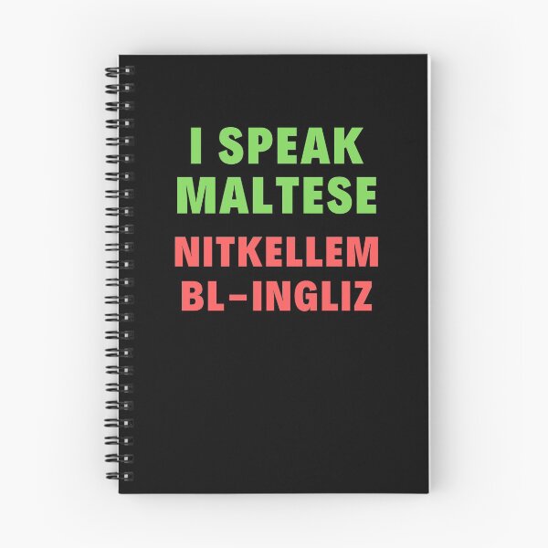 Item preview, Bilingual English Maltese - I Speak Maltese Nitkellem Bl-Ingliz designed and sold by isstgeschichte.