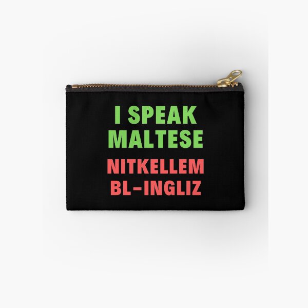 Item preview, Bilingual English Maltese - I Speak Maltese Nitkellem Bl-Ingliz designed and sold by isstgeschichte.