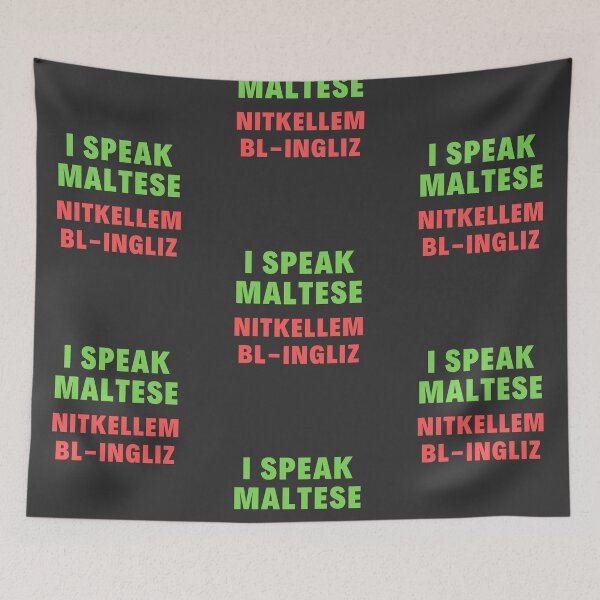 Item preview, Bilingual English Maltese - I Speak Maltese Nitkellem Bl-Ingliz designed and sold by isstgeschichte.
