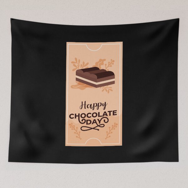 Item preview, Happy chocolate day designed and sold by GoodQuality.