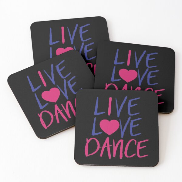 Item preview, Live Love Dance Cute Heart Dancing Lover product designed and sold by tronictees.