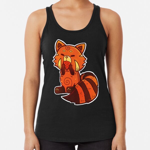Red Panda Racerback Tank Top