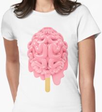 Popsicle brain melting Women's Fitted T-Shirt