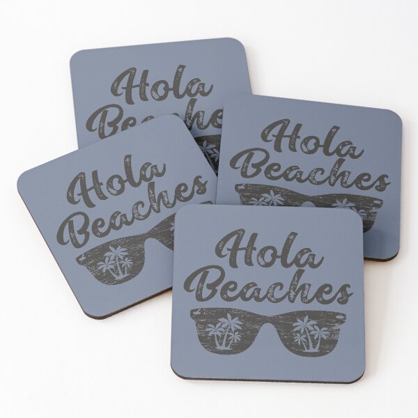 Item preview, Hola Beaches Fun Summer Vacation Quotes Travel Gifts with humor sayings beach pun  designed and sold by alenaz.