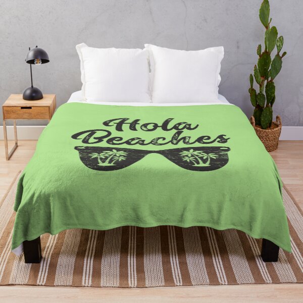 Item preview, Hola Beaches Fun Summer Vacation Quotes Travel Gifts with humor sayings beach pun  designed and sold by alenaz.