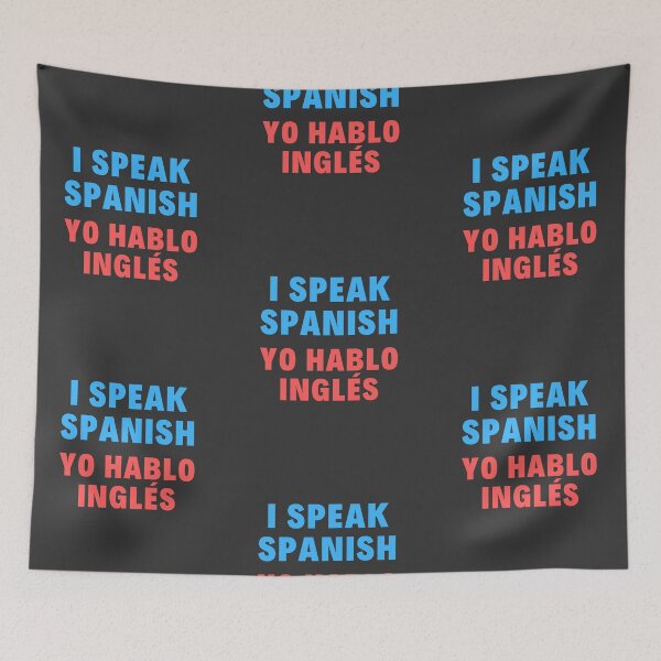 Item preview, Bilingual English Spanish - I Speak Spanish Yo Hablo Ingles designed and sold by isstgeschichte.