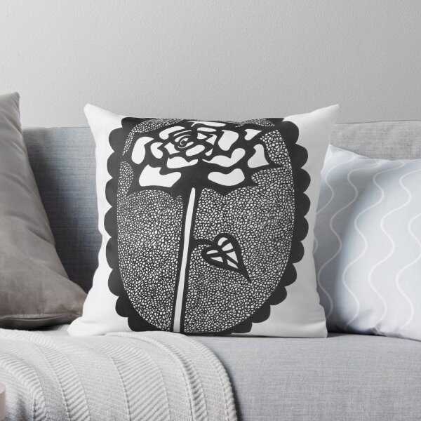 Cameo Rose Coussin