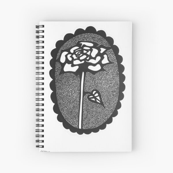 Cameo Rose Cahier à spirale