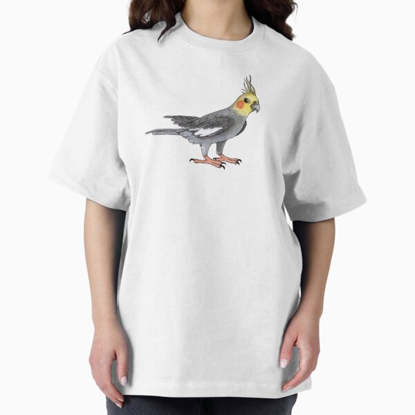 Cockatiel bird Oversized T-Shirt